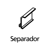 SEPARADOR EAGLE PARA CANALETA DE 100X40MM Y 100X54MM SESB