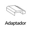 ADAPTADOR EAGLE PARA CANALETA DE 40X16MM E10067